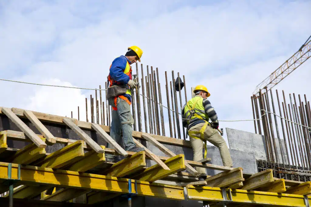 Tradesmen inspecting pipework Construction, Manufacturing and maintenance industry is very versatile tradesmen