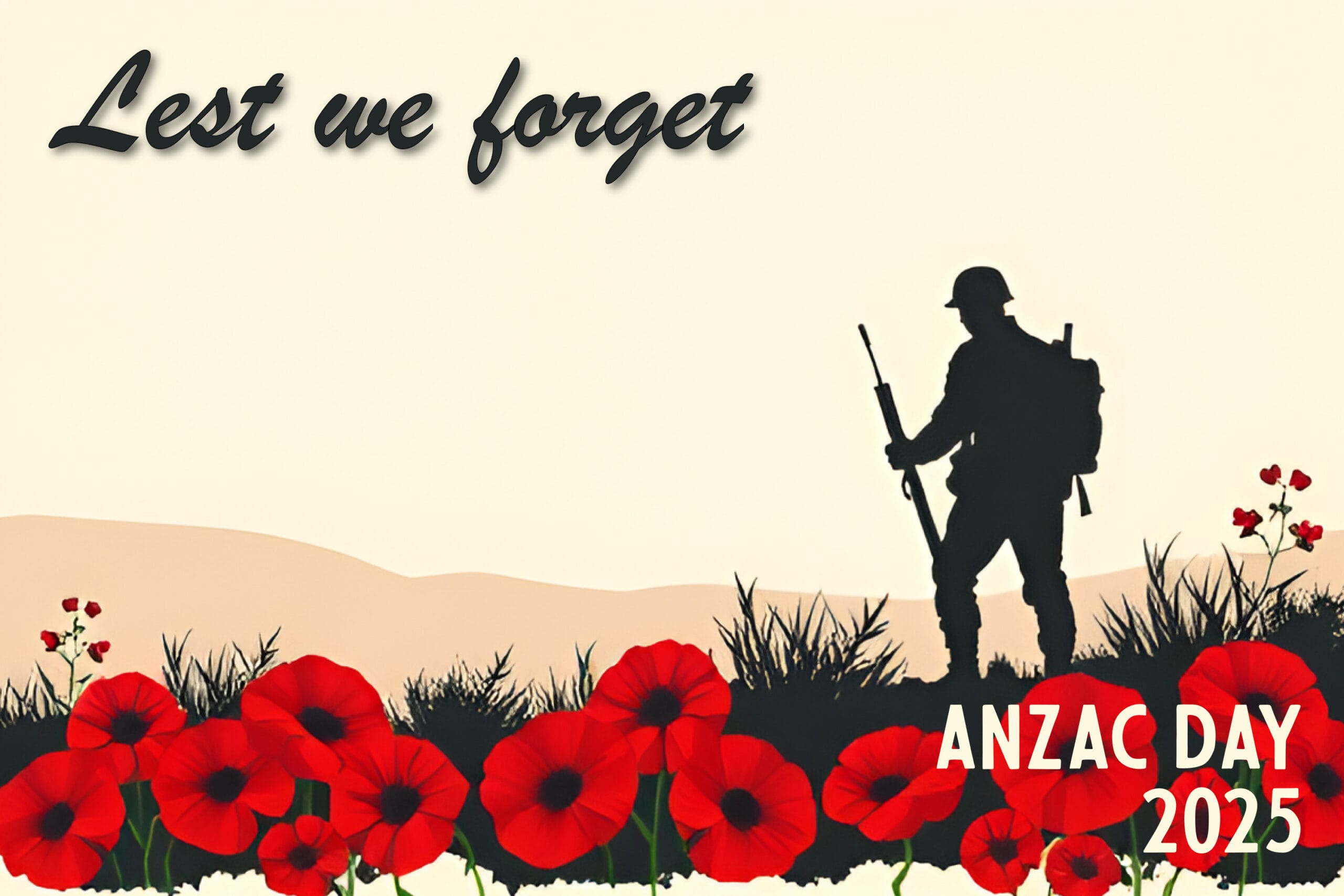 Lest we forget