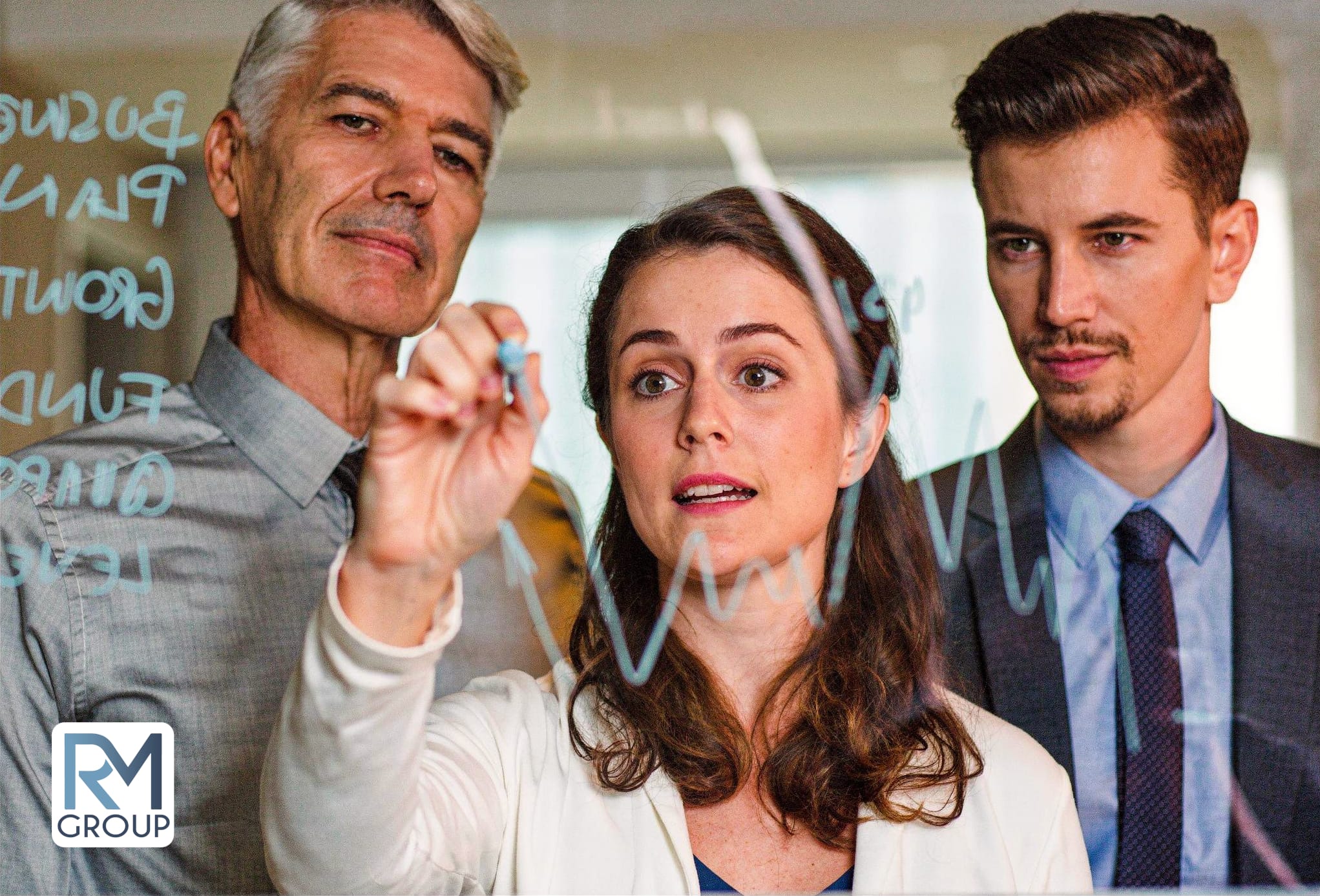 team-studying-graph RM Group offers flexible, reliable workforce solutions with no upfront fees, making it easier than ever to find the right match between companies and staff.