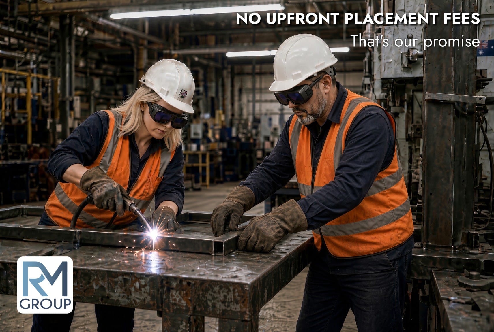 No upfront placement fees promise