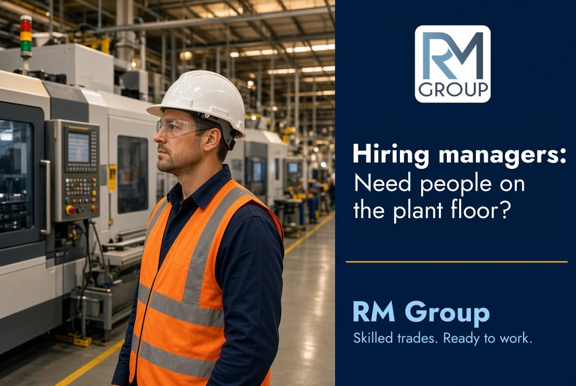 Need people on the plant floor? Need people on the plant floor?